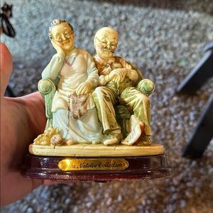 Elderly Couple Figurine